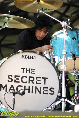 The Secret Machines - Lollapalooza Chicago, IL August 2006 | Photos by Adam Bielawski