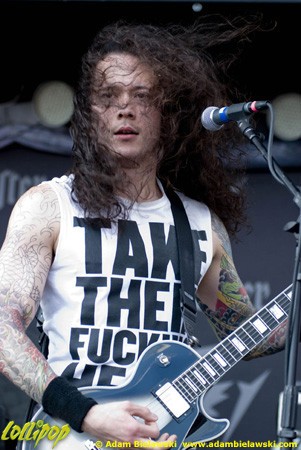 Trivium - Rockstar Mayhem Festival Chicago, IL July 2009 | Photos by Adam Bielawski
