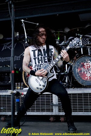 Trivium - Rockstar Mayhem Festival Chicago, IL July 2009 | Photos by Adam Bielawski