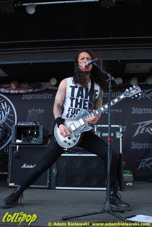Trivium - Rockstar Mayhem Festival Chicago, IL July 2009 | Photos by Adam Bielawski
