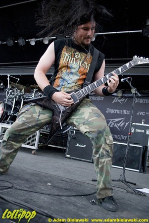 Trivium - Rockstar Mayhem Festival Chicago, IL July 2009 | Photos by Adam Bielawski