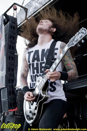 Trivium - Rockstar Mayhem Festival Chicago, IL July 2009 | Photos by Adam Bielawski