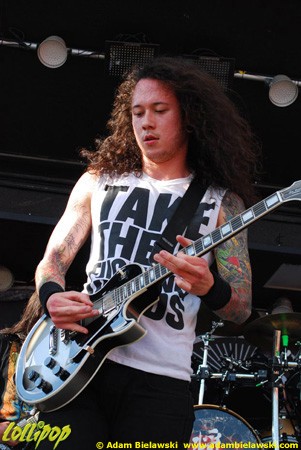 Trivium - Rockstar Mayhem Festival Chicago, IL July 2009 | Photos by Adam Bielawski