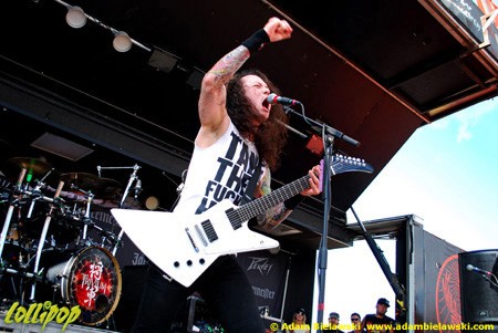 Trivium - Rockstar Mayhem Festival Chicago, IL July 2009 | Photos by Adam Bielawski