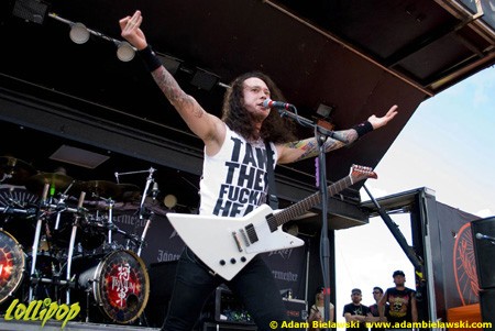 Trivium - Rockstar Mayhem Festival Chicago, IL July 2009 | Photos by Adam Bielawski