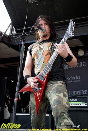 Trivium - Rockstar Mayhem Festival Chicago, IL July 2009 | Photos by Adam Bielawski