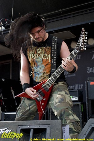 Trivium - Rockstar Mayhem Festival Chicago, IL July 2009 | Photos by Adam Bielawski