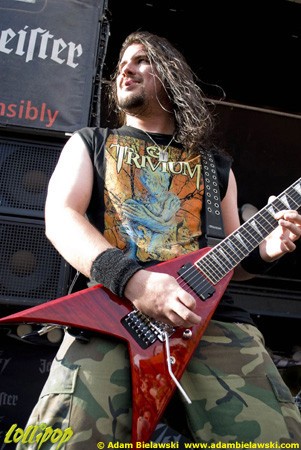 Trivium - Rockstar Mayhem Festival Chicago, IL July 2009 | Photos by Adam Bielawski