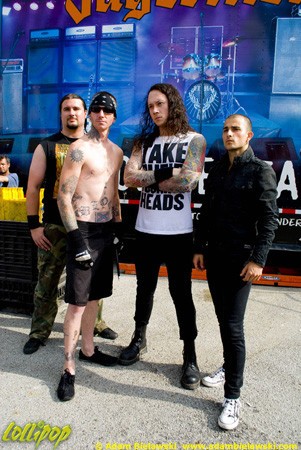 Trivium - Rockstar Mayhem Festival Chicago, IL July 2009 | Photos by Adam Bielawski