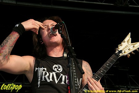 Trivium - Sounds of the Underground Mansfield, MA July 2006 | Photos by Bruce Bettis
