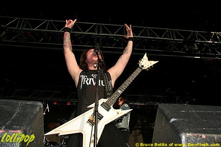 Trivium - Sounds of the Underground Mansfield, MA July 2006 | Photos by Bruce Bettis