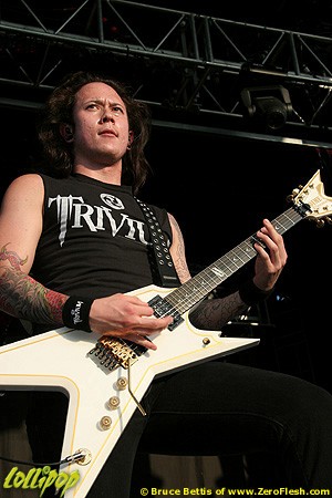 Trivium - Sounds of the Underground Mansfield, MA July 2006 | Photos by Bruce Bettis