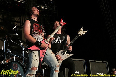 Trivium - Sounds of the Underground Mansfield, MA July 2006 | Photos by Bruce Bettis