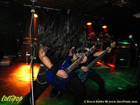 Trivium - The Living Room Providence, RI January 2005 | Photos by Bruce Bettis