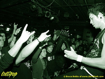 Trivium - The Living Room Providence, RI January 2005 | Photos by Bruce Bettis