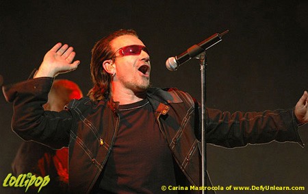 U2 - Fleet Center Boston, MA May 2005 | Photos by Carina Mastrocola