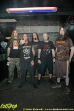DevilDriver - Group and Portrait Shots Chicago, IL February 2006 | Photos by Adam Bielawski