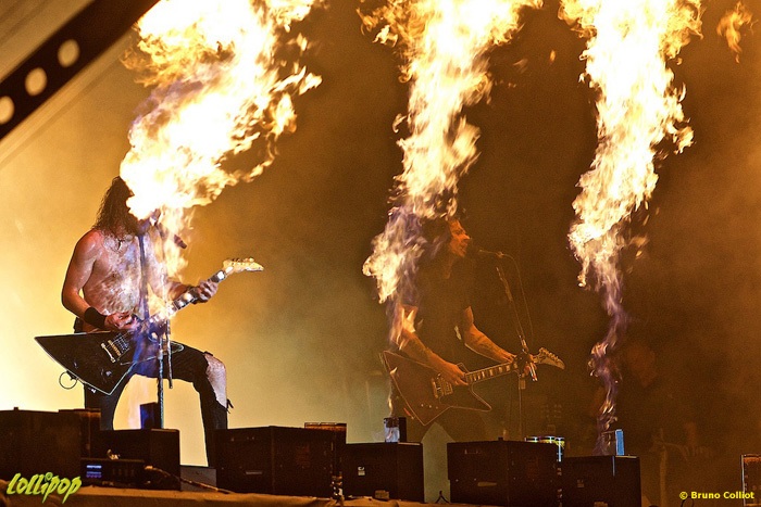 Airbourne - Hellfest Clisson, France June 2022 | Photos by Bruno Colliot
