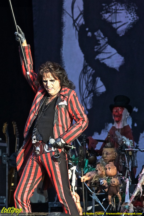 Alice Cooper - Hellfest Clisson, France June 2015 | Photos by Bruno Colliot
