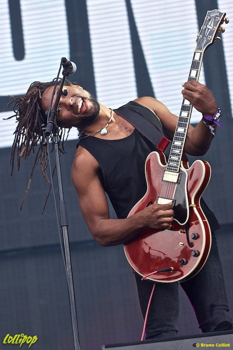 Ayron Jones - Hellfest Clisson, France June 2022 | Photos by Bruno Colliot
