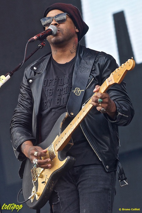 Ayron Jones - Hellfest Clisson, France June 2022 | Photos by Bruno Colliot
