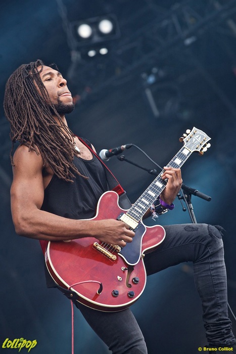 Ayron Jones - Hellfest Clisson, France June 2022 | Photos by Bruno Colliot