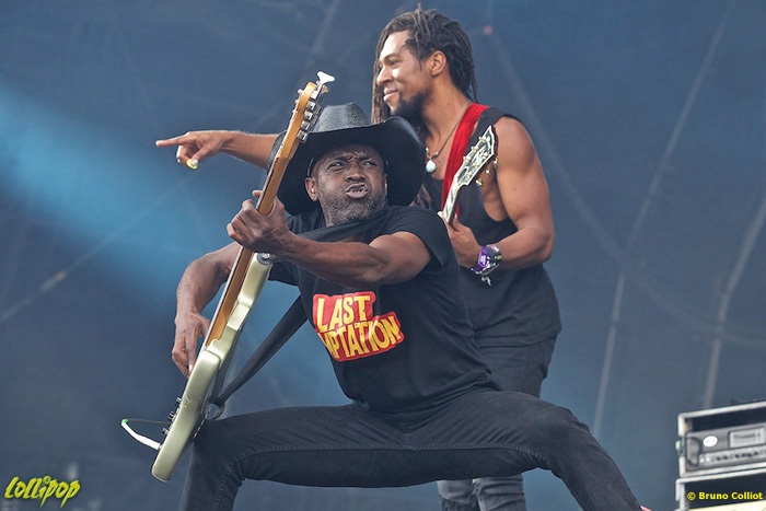 Ayron Jones - Hellfest Clisson, France June 2022 | Photos by Bruno Colliot