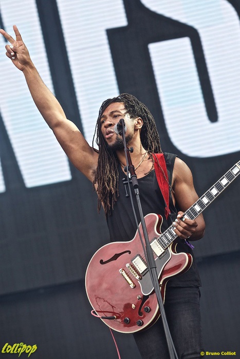 Ayron Jones - Hellfest Clisson, France June 2022 | Photos by Bruno Colliot
