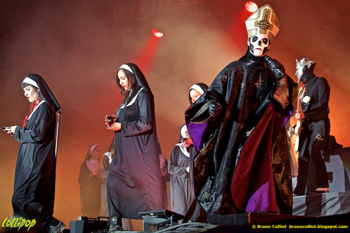 Ghost - Hellfest Clisson, France June 2016 | Photos by Bruno Colliot