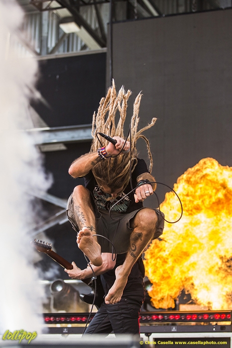 Gojira (with Randy from Lamb of God) - Sonic Temple Festival Columbus, OH May 2019 | Photos by Chris Casella
