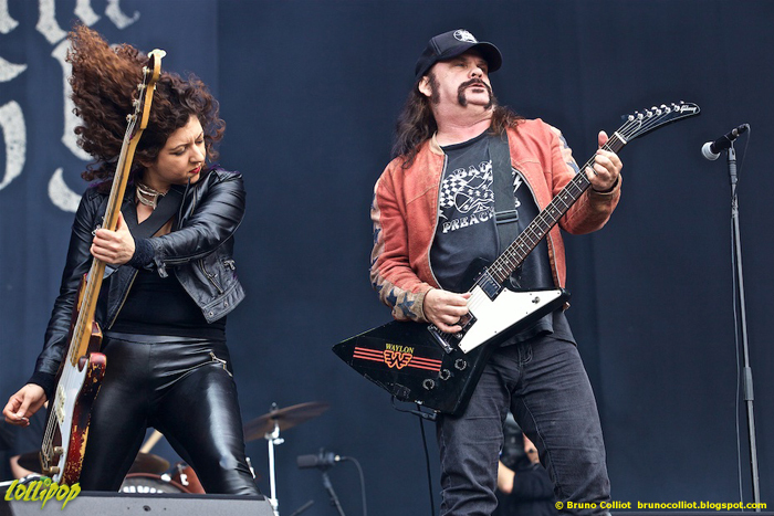 Nashville Pussy - Hellfest Clisson, France June 2016 | Photos by Bruno Colliot