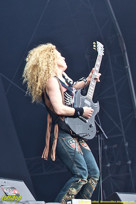 Nashville Pussy - Hellfest Clisson, France June 2016 | Photos by Bruno Colliot