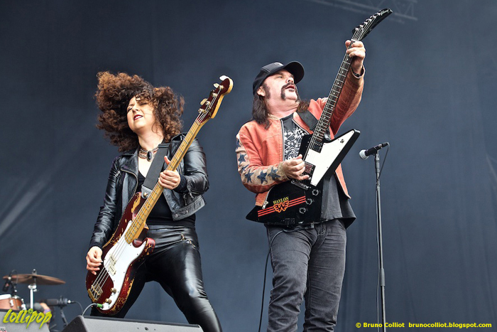 Nashville Pussy - Hellfest Clisson, France June 2016 | Photos by Bruno Colliot