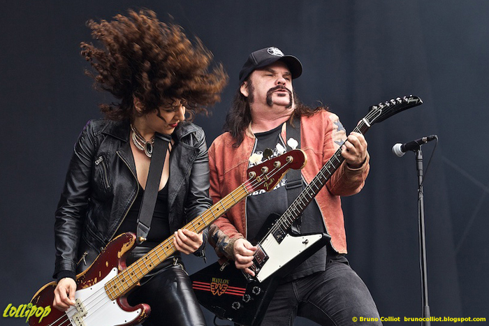 Nashville Pussy - Hellfest Clisson, France June 2016 | Photos by Bruno Colliot