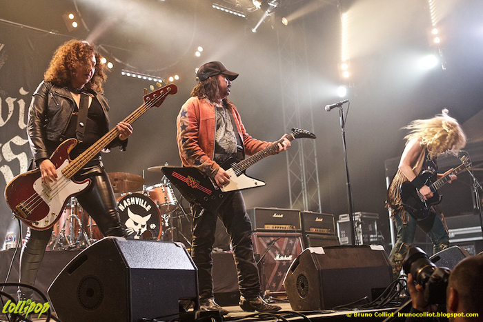 Nashville Pussy - Motocultor Festival Brittany, France August 2016 | Photos by Bruno Colliot