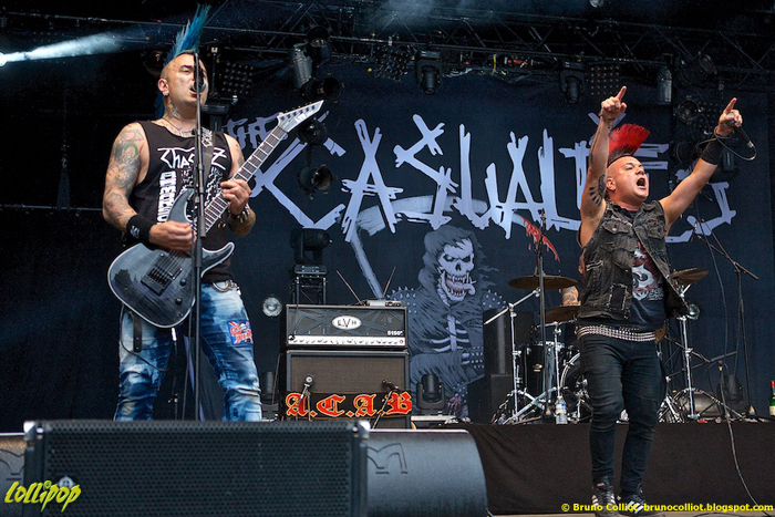 The Casualties - Motocultor Festival Brittany, France August 2019 | Photos by Bruno Colliot