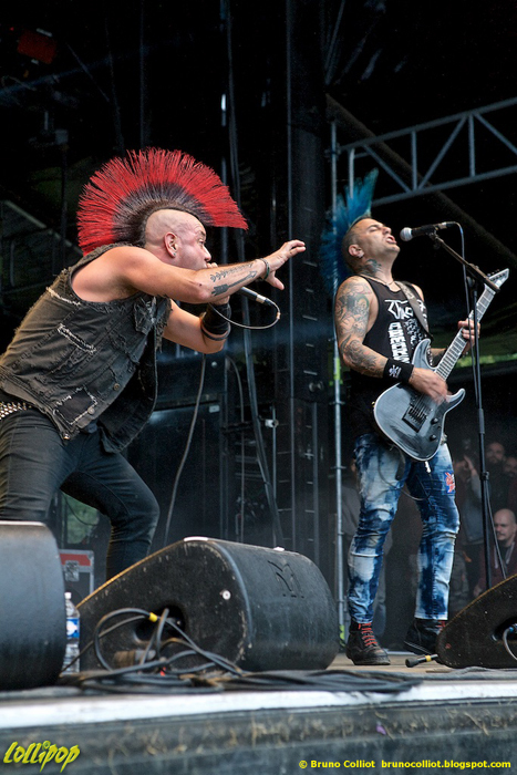 The Casualties - Motocultor Festival Brittany, France August 2019 | Photos by Bruno Colliot