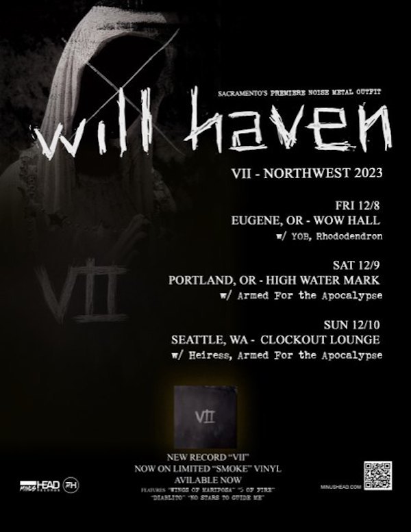 Will Haven drops “No Stars To Guide Me” video, 2023 Tour Dates News