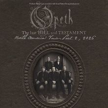 Opeth Announces Dates for 2026 North American Tour Part 2 – News