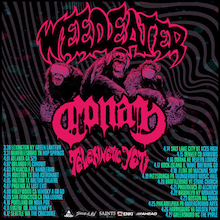 Weedeater Announce 2026 Tour Dates with Conan – News