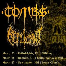 Tombs to Headline 2026 Northeast Tour with Replicant – News